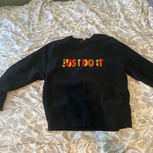 Nike hoodie sweater throwback